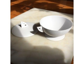 art déco de la coupe du couvercle, thé, café antique les articles ménagers l'art tasse à thé vintage 3d print model - Mito3D