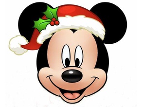 super cool christmas mickey mouse keychain 3d printer accessories best solidworks 3d print model - Mito3D