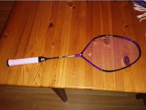 raquette de badminton raccourcissement sport et loisirs 3d print model - Mito3D