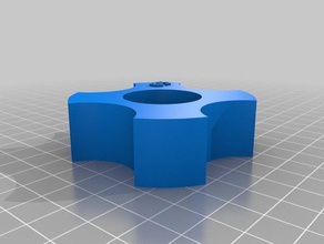 customizable filament spool hub pvc pipe 3d printer accessories customizable filament-spool filament spool hub spool hub