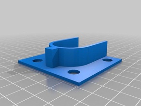 personalizable caja seca de la barra montaje Impresora 3d accesorios filamento bobina 3d print model - Mito3D