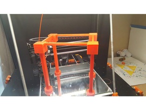 newton's cradle frame legs physics & astronomy newton newtons 3d print model - Mito3D