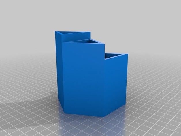 pencil pot office cool design 3D print model - Mito3D