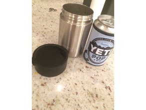 yeti coolster tampa recipientes yeti-coozie 3d print model - Mito3D