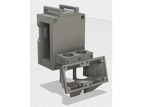 ft-5 dual e3d v6 bowden pórtico La impresión en 3d 3d print model - Mito3D