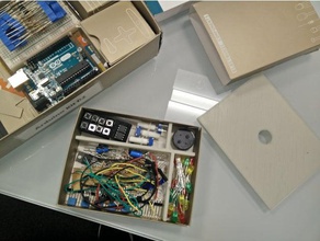 arduino başlangıç kiti elektronik bileşenler bölücü 3d print model - Mito3D