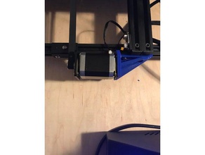 cr-10s5 y dual stepper damper brace 3d printer accessories 3d print model - Mito3D