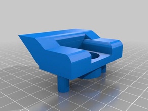 coleman pop-up-camper-Tür-Klinke Griff diy 3d print model - Mito3D