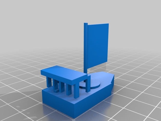 mini pirate ship 3d printing 3D print model - Mito3D