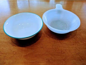 bowl cozy corelle ware kitchen & dining 3d print model - Mito3D