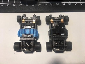aurora afx slot car shell clip ho vehicles scale 3d print model - Mito3D