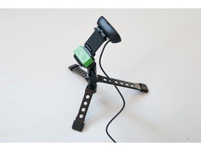 logitech c270 camera mount tripod 3d printer accessories octoprint webcam holder 3d print model - Mito3D