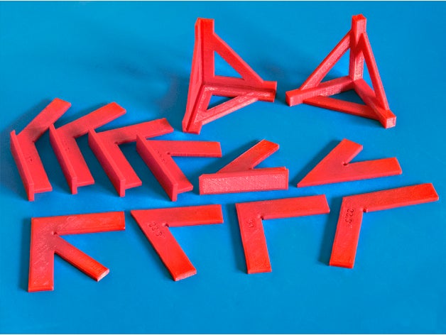 conjunto de naves plazas herramientas mano la artesanía escuadras útiles manualidades square 3D print model - Mito3D