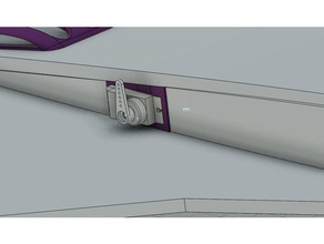 polaris Wasserflugzeug Querruder servoframe r c Fahrzeuge servo 3d print model - Mito3D