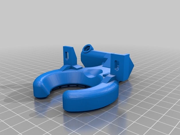 anycubic i3 mega 5015 duct fan cooler ultrabase 3d printer parts 3D print model - Mito3D