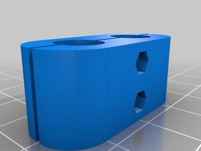 jgaurora a5 z axis stabilizer 3d printer parts openscad 3d print model - Mito3D