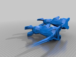 canguro le creature Modellazione 3d La stampa simpatico portachiavi selfcad 3d print model - Mito3D