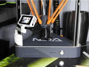 suporte gopro dagoma neva Impressora 3d acessórios a monte de 3d print model - Mito3D
