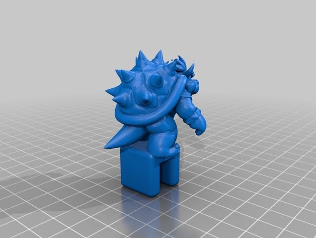 bowser guide de filament 3D print model - Mito3D