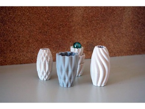 mini-Basis Kunst base Keramik Keramik-Drucker Miniatur-sockel pastabot 3d print model - Mito3D