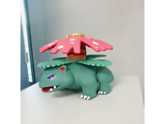 pokemon venusaur giocattolo & accessori di gioco bulbasaur figura 3D print model - Mito3D