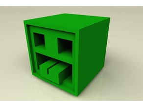 géométrie dash inspiré de 20mm d'étalonnage cube jeux 3d print model - Mito3D