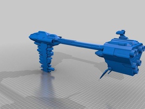 nebulon b fırkateyn masa ölçek oyuncak & oyun aksesuarları star wars x-wing minyatür 3d print model - Mito3D