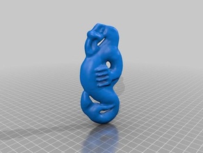 1 manaia kemik oyma revizyon heykeller 3d print model - Mito3D