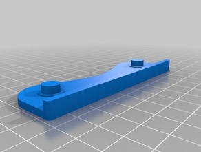 tush spool holder small print beds 3d printer accessories filament 3d print model - Mito3D