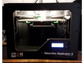 replicator 2 2x rampe di conversione + lettino riscaldato e3d Le stampanti 3d e3dv6 v6 heatbed parte aggiornamento 3d print model - Mito3D