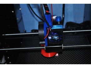magnetic fan mount anet 3d printing a6 upgrade cooling magnet 3d print model - Mito3D