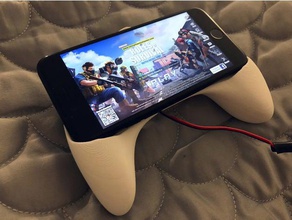 ultimate iphone universal gaming cooling controller video games case fortnite mobile phone 3d print model - Mito3D
