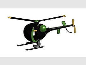 cj heliocopter araç 3d print model - Mito3D