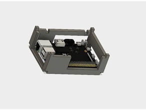 banana pi rack apilable la electrónica servidor de servidores 3d print model - Mito3D