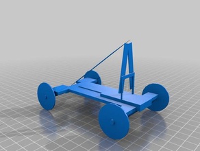 mouse trap car 3d printing 3d print model - Mito3D