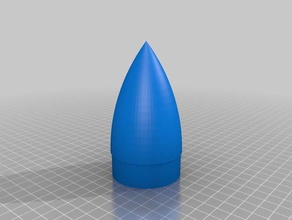 nexpress-i rocket nose cone fairing engineering esa ss4f 3d print model - Mito3D