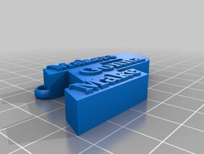 purdue mgm keychains maker 3d print model - Mito3D