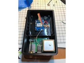case ic880a plus neo6mv2 gps module electronics lorawan 3d print model - Mito3D