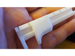 60mm mini calipers hand tools 3d print model - Mito3D