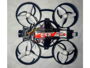 schizowhoopie - kingkong tiny6 tinywhoop yedek çerçeve abs seviyelerine naylon 3d baskı 615 motorlar kanallı drone araba quadcopter küçük bir çığlık PDA 3d print model - Mito3D