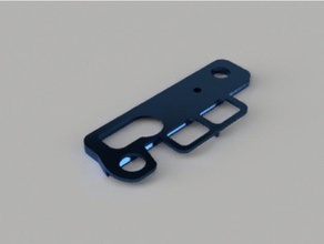 mamiya 7 - arca swiss plate camera tripod mount 3d print model - Mito3D