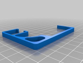 mejoras mesa ikea vittsj office cable clip hack table update 3d print model - Mito3D