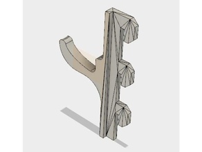 hanger hook office 3d print model - Mito3D