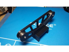 spool holder z8xm2 2040 v slot extrusion 3d printer accessories zonestar 3d print model - Mito3D
