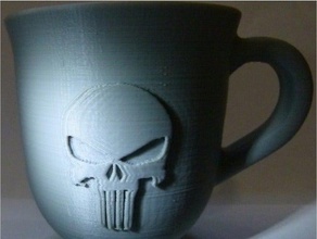 coffee cup punisher kitchen & dining 3d print model - Mito3D