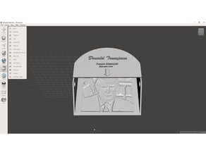 dtrump cuchara aguafiestas La impresión en 3d donald trump 3d print model - Mito3D