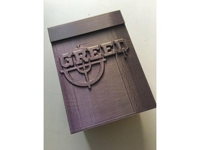 greed - card game box toy & accessories 3d print model - Mito3D