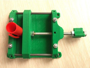 kleiner Schraubstock, Schrauben, Nägel diy den Schraubstock vise 3d print model - Mito3D