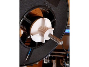 adapter-filament-Spulen 3d Drucker Zubehör filament spool-adapter 3d print model - Mito3D