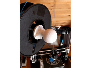 safety ball filament spool holder 3d printer accessories 3d print model - Mito3D
